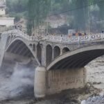 Bridge Collaspe Hassanabad Hunza on Karakoram Highway