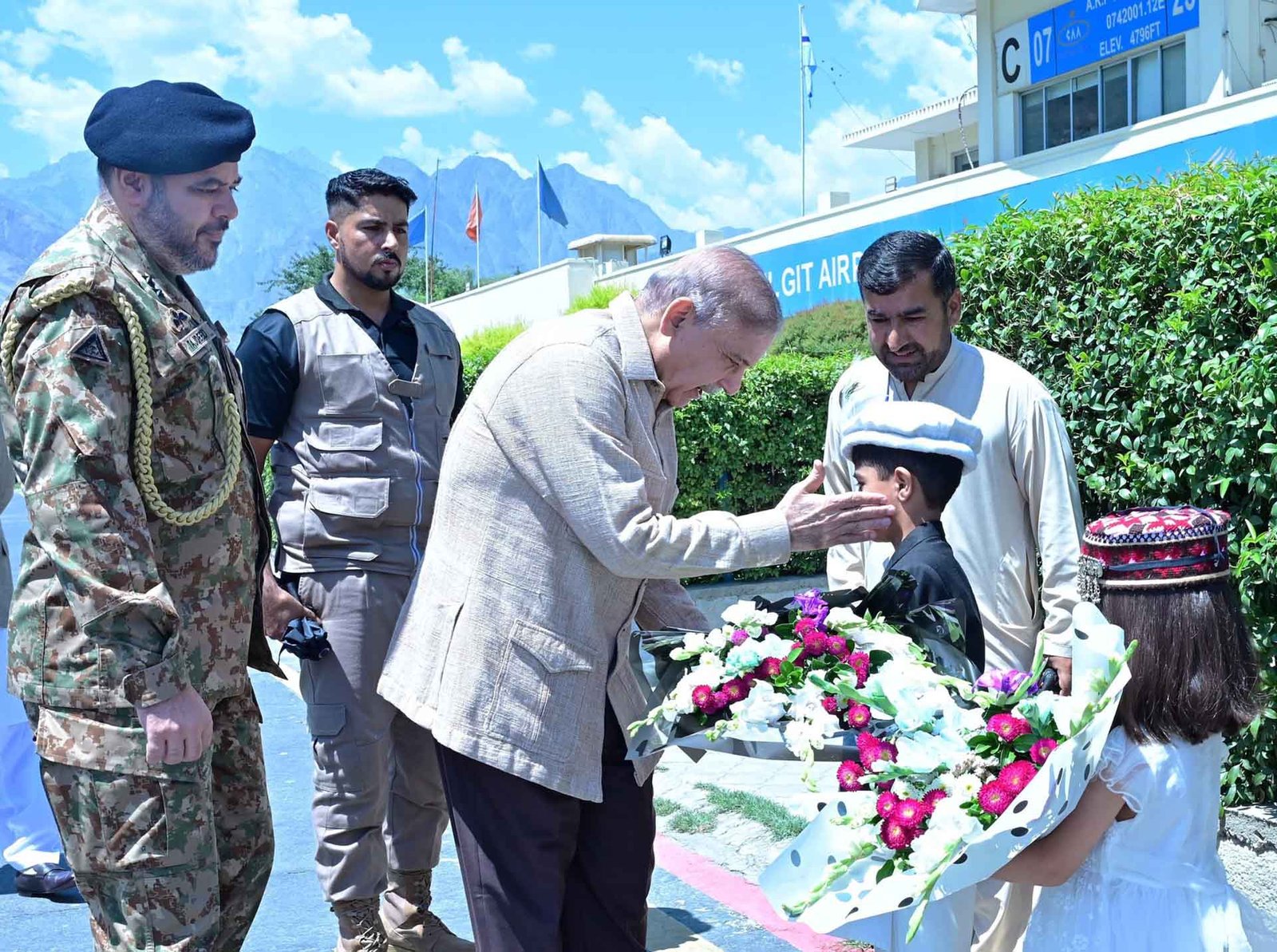 Prime Minister Shehbaz Sharif in Gilgit-Baltistan