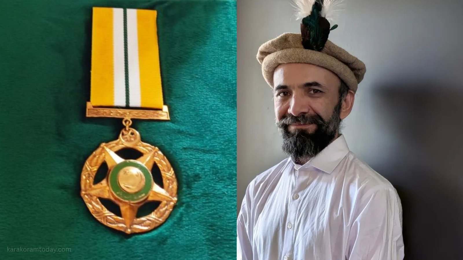 Gilgit-Baltistan Artist Imran Ullah Hunzai "Ramz" Awarded Tamgha-e-Imtiaz
